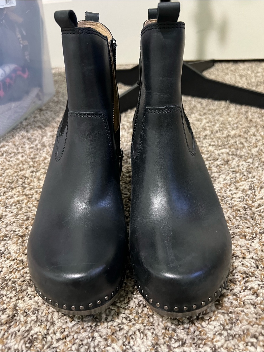 Dansko Shayna Boot black leather sz38 - Picture 2 of 10